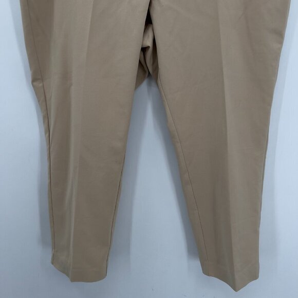 New York & Company Women's Plus Khaki Straight Pants 2X NWT - Picture 3 of 13